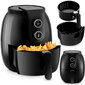 Hot Air Fryer Berdsen, musta hinta ja tiedot | Airfryerit ja friteerauskeittimet | hobbyhall.fi