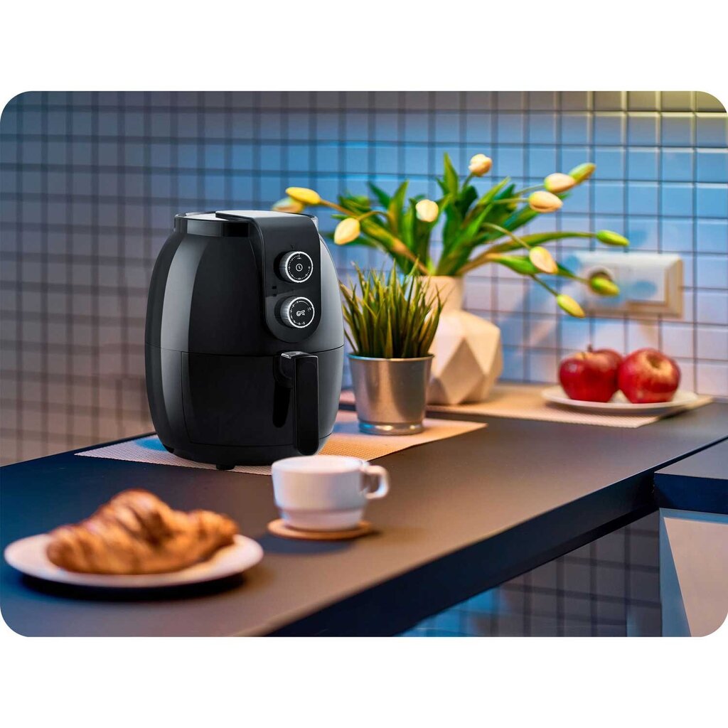 Hot Air Fryer Berdsen, musta hinta ja tiedot | Airfryerit ja friteerauskeittimet | hobbyhall.fi