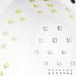 UV/LED kynsilamppu S1 Glow DUAL 168W White Silver hinta ja tiedot | Manikyyri ja pedikyyri | hobbyhall.fi