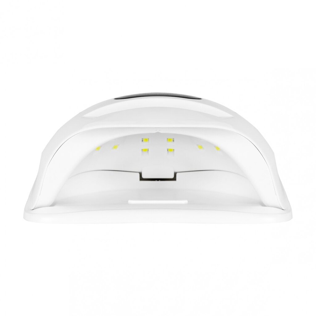 UV/LED kynsilamppu S1 Glow DUAL 168W White Silver hinta ja tiedot | Manikyyri ja pedikyyri | hobbyhall.fi