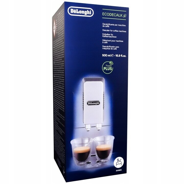 Delonghi EcoDecalk kalkinpoistoneste kahvinkeittimille, 3x500 ml hinta ja tiedot | Kahvinkeittimen tarvikkeet | hobbyhall.fi