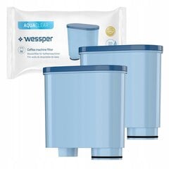 Wessper vedensuodattimet Philips/Saeco kahvinkeittimiin Aquaclean CA6903, 2 kpl. hinta ja tiedot | Kahvinkeittimen tarvikkeet | hobbyhall.fi