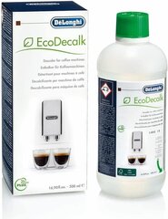 DeLonghi EcoDecalk kalkinpoistoneste, 500ml hinta ja tiedot | Kahvinkeittimen tarvikkeet | hobbyhall.fi