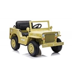 Lean Toys JH-103 yksipaikkainen lasten sähköauto, keltainen hinta ja tiedot | Lasten sähköautot | hobbyhall.fi