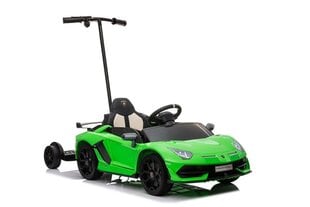 Akkuauto Lamborghini Aventador SX2018 Vihreä Tasalevyllä hinta ja tiedot | Lasten sähköautot | hobbyhall.fi