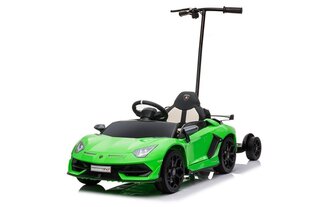 Akkuauto Lamborghini Aventador SX2018 Vihreä Tasalevyllä hinta ja tiedot | Lasten sähköautot | hobbyhall.fi