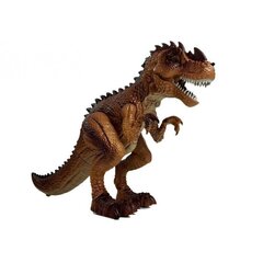 Liikkuva Tyrannosaurus-dinosaurus aseen äänellä vaaleankeltainen hinta ja tiedot | Poikien lelut | hobbyhall.fi