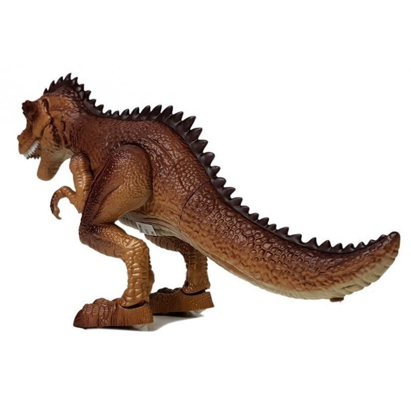 Liikkuva Tyrannosaurus-dinosaurus aseen äänellä vaaleankeltainen hinta ja tiedot | Poikien lelut | hobbyhall.fi