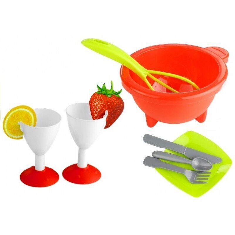 Setti pikaruokaa ja vohveleita varten Little Cook -tarvikkeet hinta ja tiedot | Tyttöjen lelut | hobbyhall.fi