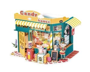 Robotime 3D Candy house Tee se itse nukkekoti hinta ja tiedot | LEGOT ja rakennuslelut | hobbyhall.fi