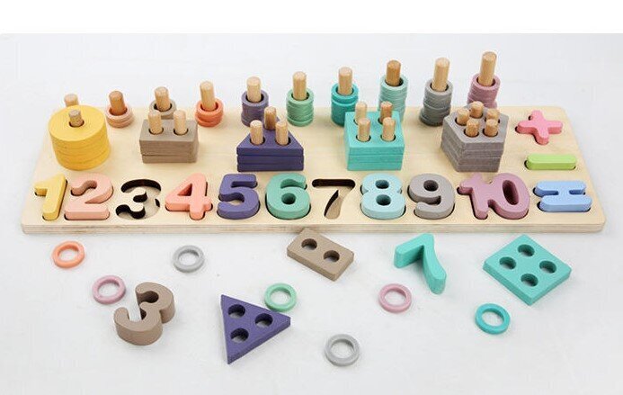 Montessori palapeli, 98 kpl hinta ja tiedot | Kehittävät lelut | hobbyhall.fi