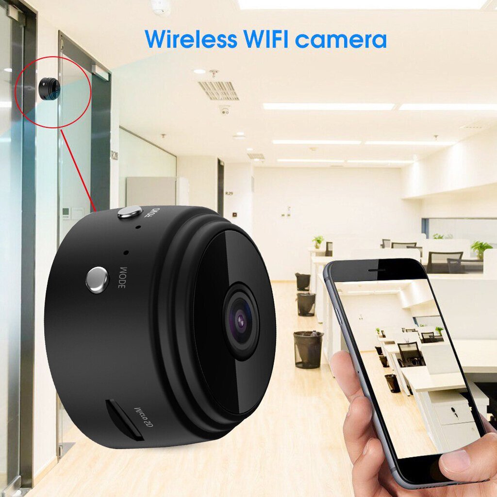 Mini langaton valvontakamera WIFI Full HD A9 hinta ja tiedot | Valvontakamerat | hobbyhall.fi