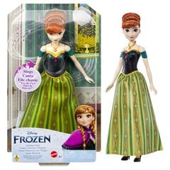 Disney Frozen laulava Anna HLW56 hinta ja tiedot | Tyttöjen lelut | hobbyhall.fi