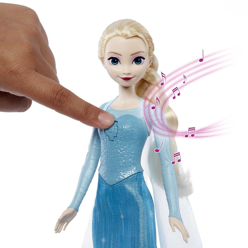 Disney Frozen laulava Elsa HLW55 hinta ja tiedot | Tyttöjen lelut | hobbyhall.fi