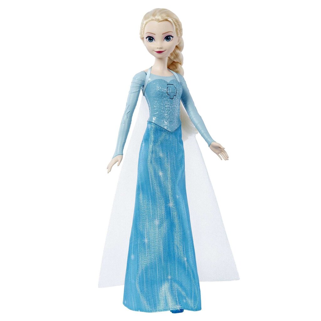 Disney Frozen laulava Elsa HLW55 hinta ja tiedot | Tyttöjen lelut | hobbyhall.fi