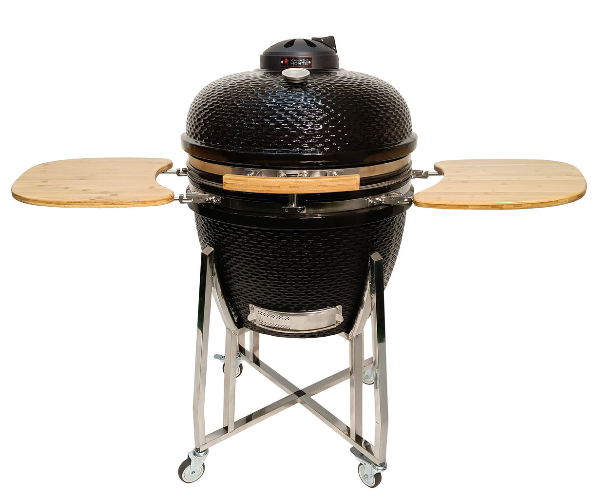 Kamado Monte Grand 24“, musta hinta ja tiedot | Grillit | hobbyhall.fi