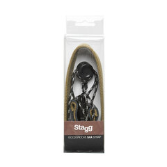 Stagg SAX STRAP4 OL -saksofonin hihna hinta ja tiedot | Soittimien lisätarvikkeet | hobbyhall.fi