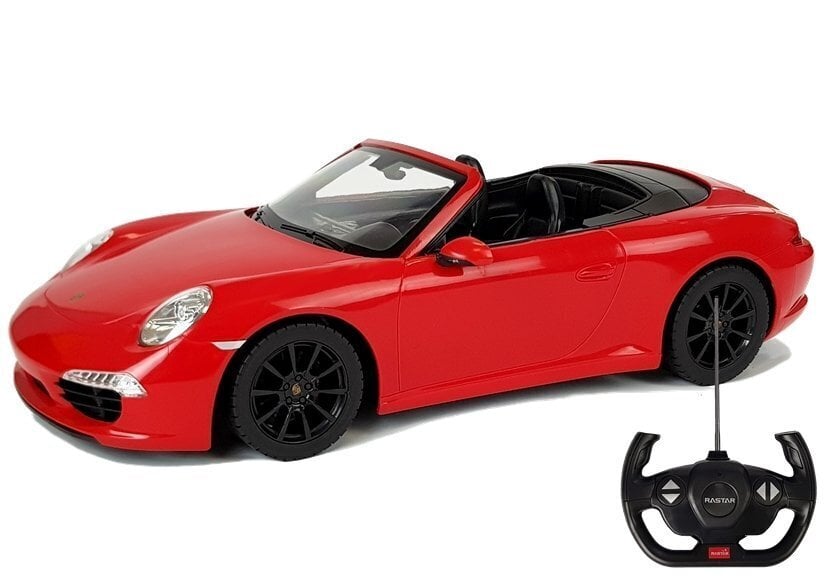 Kauko-ohjattava Porsche 911 Carrera S 1:12 - Rastar hinta ja tiedot | Poikien lelut | hobbyhall.fi