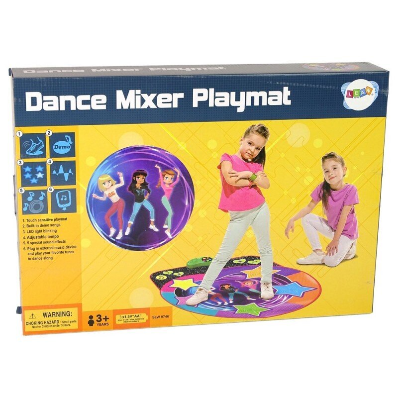 Lean Toys Dance Mixer Playmat hinta ja tiedot | Tyttöjen lelut | hobbyhall.fi