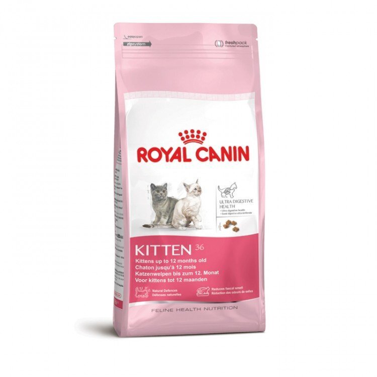 Royal Canin Kitten, kissaruoka, 4 kg hinta ja tiedot | Kissan kuivaruoka | hobbyhall.fi