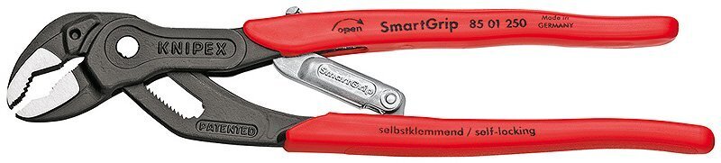 Vesipumppupihdit COBRA Smart grip 250 mm D32 mm itsesäätyvä, Knipex hinta ja tiedot | Käsityökalut | hobbyhall.fi