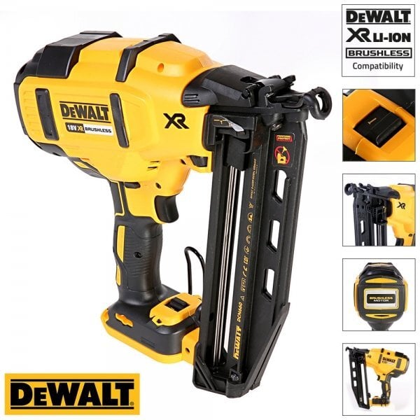 DeWalt DCN660N 18 V Pneumaattinen naulapistooli hinta ja tiedot | Käsityökalut | hobbyhall.fi