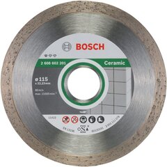 Bosch, Professional Eco Timanttinen leikkuuketju 115 mm x 22,23 mm hinta ja tiedot | Hiomakoneet | hobbyhall.fi