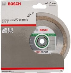 Bosch, Professional Eco Timanttinen leikkuuketju 115 mm x 22,23 mm hinta ja tiedot | Hiomakoneet | hobbyhall.fi