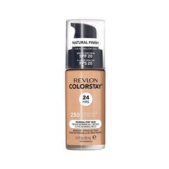 Meikkivoide normaalille ja kuivalle iholle Revlon ColorStay Makeup, SPF20, 250 Fresh Beige, 30 ml hinta ja tiedot | Revlon Meikit | hobbyhall.fi