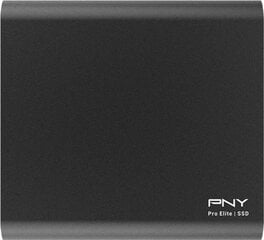 PNY Technologies Pro Elite, 1 TB (PSD0CS2060-1TB-RB) hinta ja tiedot | Ulkoiset kovalevyt | hobbyhall.fi