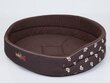 Peti Hobbydog Paws R2, ruskea, 47x33 cm hinta ja tiedot | Pedit ja pesät | hobbyhall.fi