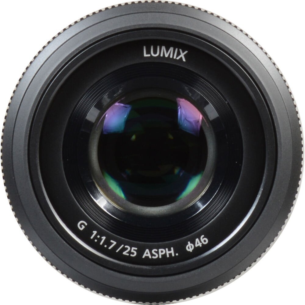 Panasonic LUMIX G 25mm -objektiivi, f/1.7 Asph. (H-H025E-K) Black hinta ja tiedot | Objektiivit | hobbyhall.fi