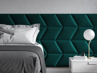 Cosmopolitan Design Makira L7 -pehmeät seinäpaneelit, 3 kpl, sininen hinta ja tiedot | Pehmeät seinäpaneelit | hobbyhall.fi