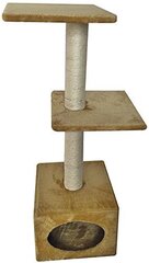 Kissan raapimispuu Croci Munich, beige, 35x35x103cm hinta ja tiedot | Raapimispuut ja kiipeilypuut | hobbyhall.fi