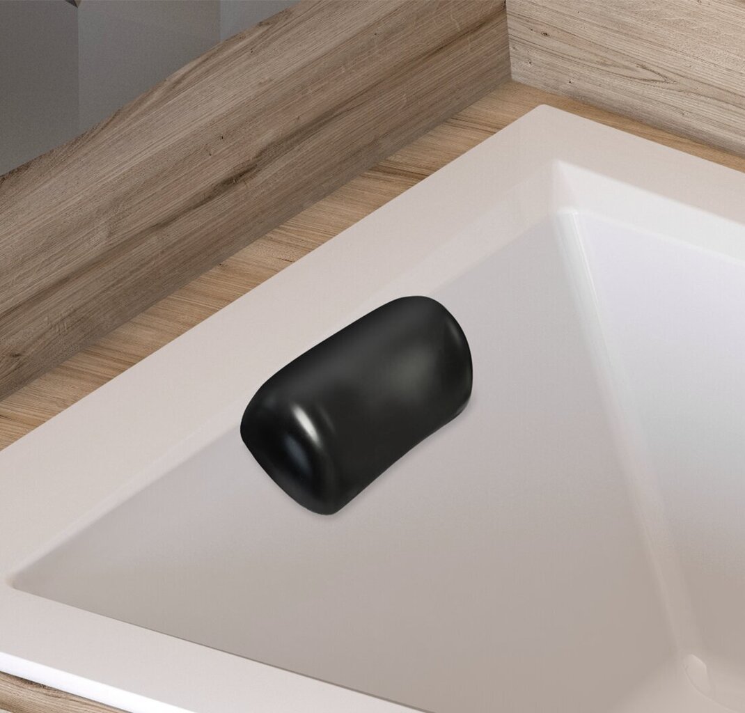 Besco Loox mustan värinen kylpytyyny hinta ja tiedot | Kylpyhuonetarvikkeet | hobbyhall.fi