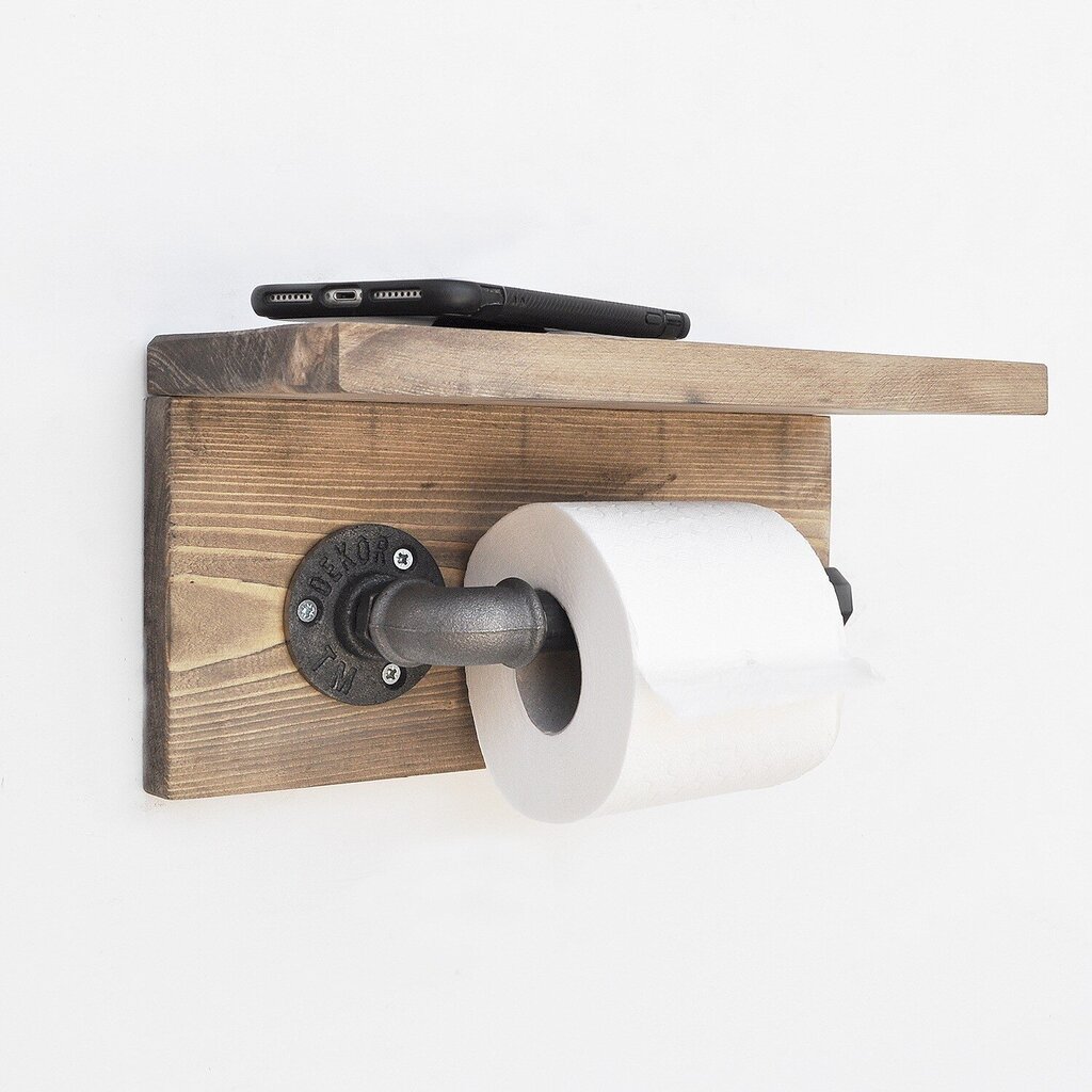 WC-paperiteline Kalune Design 792, ruskea/musta hinta ja tiedot | Kylpyhuoneen sisustus | hobbyhall.fi