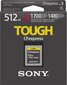 Sony Tough CEB-G CFexpress 512 GB (CEBG512) hinta ja tiedot | Kameran muistikortit | hobbyhall.fi