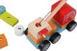 Cubika 13982 Puinen lelu magneettipalikoilla "Autonosturi" hinta ja tiedot | Vauvan lelut | hobbyhall.fi