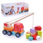 Cubika 13982 Puinen lelu magneettipalikoilla "Autonosturi" hinta ja tiedot | Vauvan lelut | hobbyhall.fi