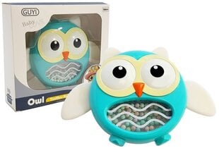 Pöllö Baby Rattle Teether, sininen hinta ja tiedot | Vauvan lelut | hobbyhall.fi