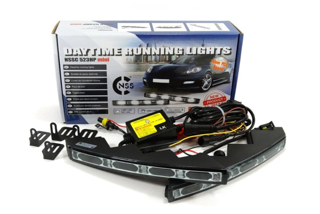 LED-päiväajovalojen sarja DRL 523HP mini hinta ja tiedot | Polttimot | hobbyhall.fi