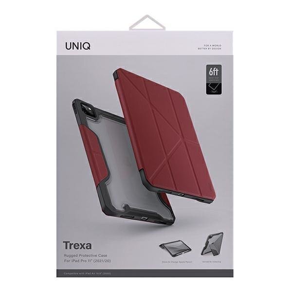 Uniq Trexa, iPad Pro 11" 2021/2020 hinta ja tiedot | Tablettien kotelot ja muut tarvikkeet | hobbyhall.fi