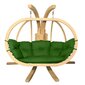 Swing Pod XL CZILLO, kaksipaikkainen riippuva tuoli, vihreä hinta ja tiedot | Puutarhatuolit | hobbyhall.fi