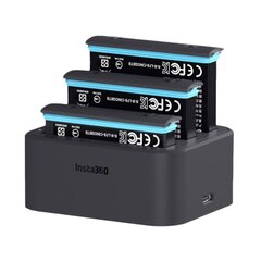 Insta360 X3 Fast Charge Hub kaina ir informacija | Videokameran laturit | hobbyhall.fi