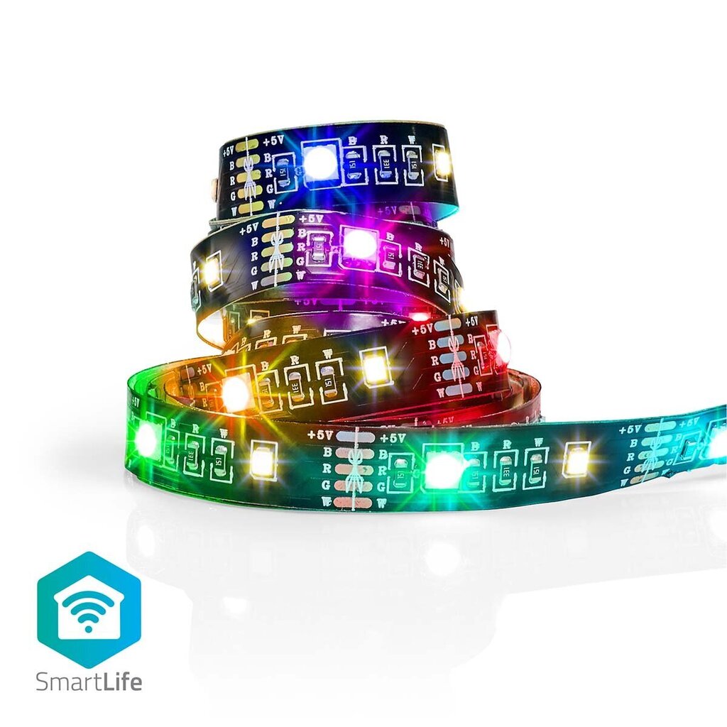 LED-nauha Nedis Smartlife, RGB, 2 m hinta ja tiedot | LED-valonauhat | hobbyhall.fi