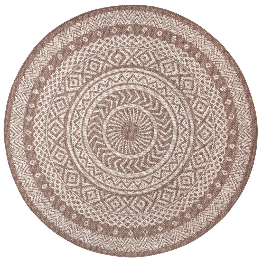 Mandala -matto, 120x120 cm hinta ja tiedot | Isot matot | hobbyhall.fi