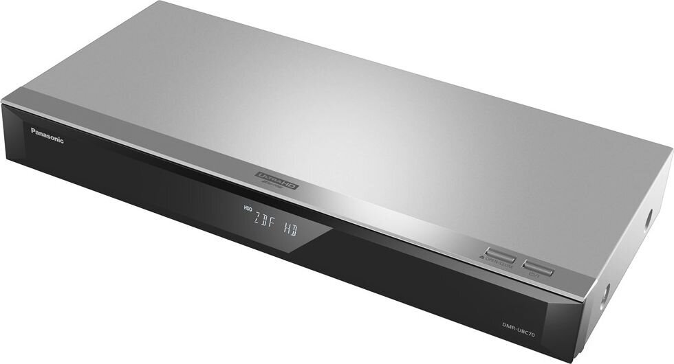 Panasonic DMR-UBC70EGS Silver hinta ja tiedot | Blu-ray- ja DVD-soittimet | hobbyhall.fi