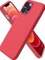 LIQUID SILICONE -kotelo Iphone 12 PRO MAX:lle, punainen hinta ja tiedot | Puhelimen kuoret ja kotelot | hobbyhall.fi