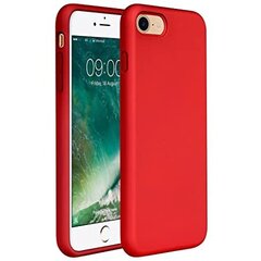 LIQUID SILICONE -kotelo Iphone 7/8:lle, punainen hinta ja tiedot | Liquid Puhelimet, älylaitteet ja kamerat | hobbyhall.fi