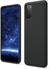 Puhelinkotelo LIQUID SILICONE -kotelo Samsung Galaxy S20 PLUS:lle, musta hinta ja tiedot | Liquid Puhelimet, älylaitteet ja kamerat | hobbyhall.fi